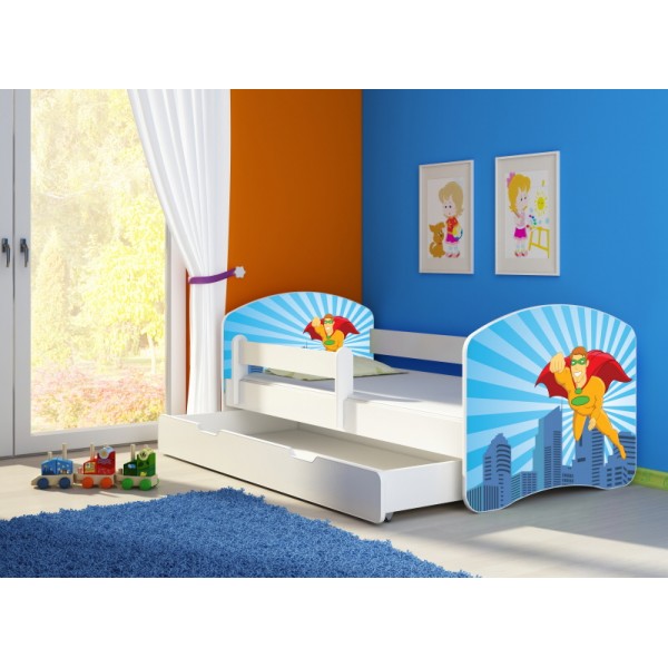 Otroška postelja 4kids Yummy Super junak