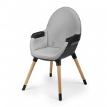 Stolček za hranjenje 2v1 Kinderkraft FINI - black