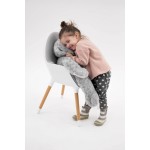 Stolček za hranjenje 2v1 Kinderkraft FINI - black