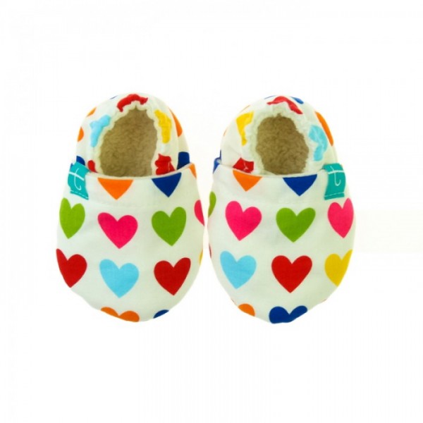 Copatki Titot Colorfull Hearts 2-3L
