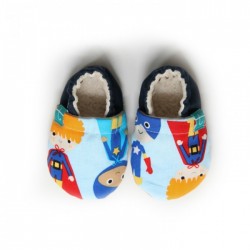 Copatki Titot Superhero on Blue 2-3L