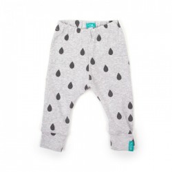 Hlačke Titot Grey Drops 6-9m