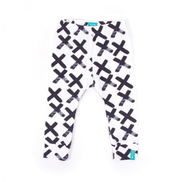 Hlačke Titot Black XX 3-4L